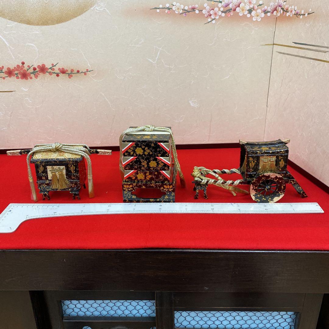 【27】雛人形★ひな祭り★雛道具6点セット★展示品★せ