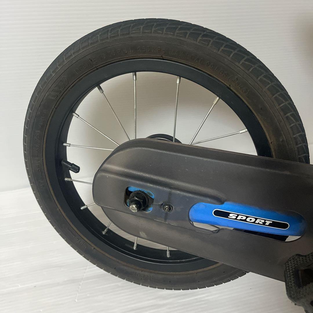 ストライダー STRIDER 14X スティールブルー バランスバイク スタンド