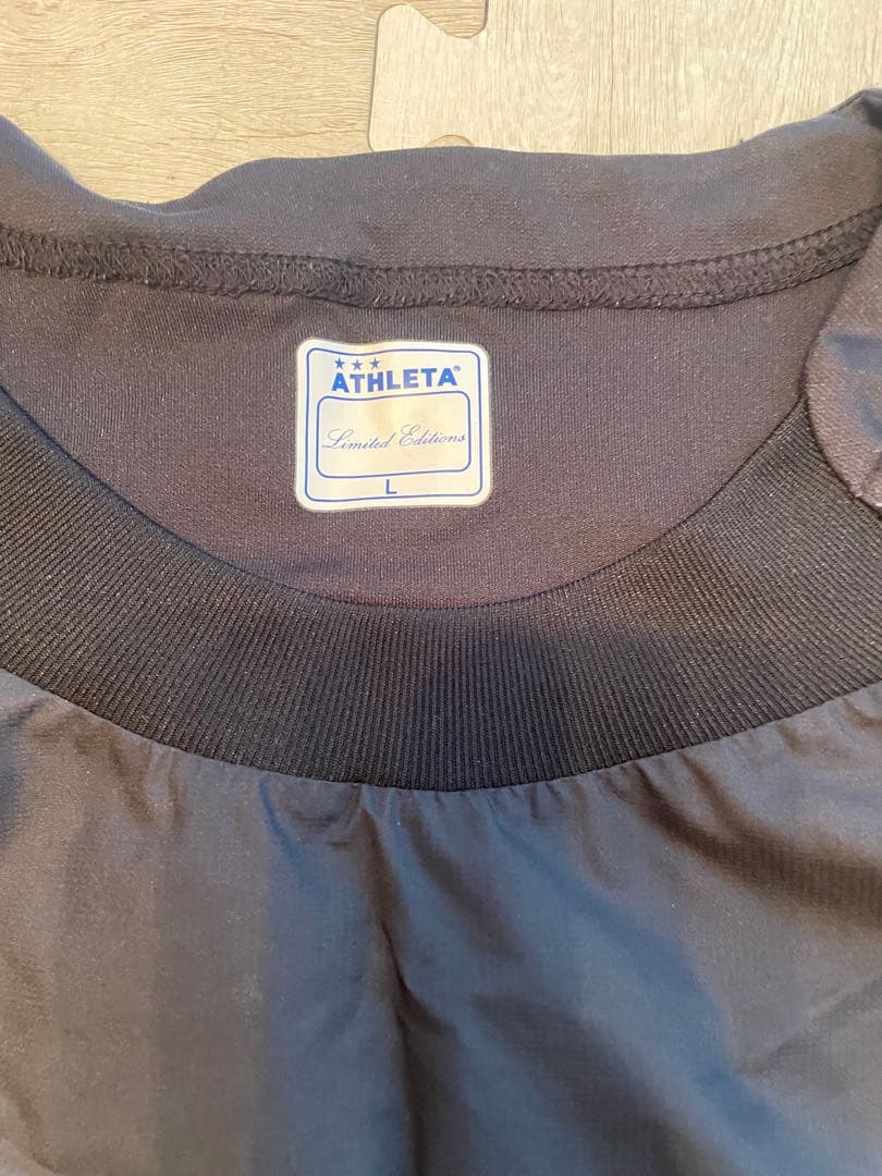 ATHLETA ピステ上下 Lサイズ ブラック　冬用ウェアセットアップ　Mサイズ