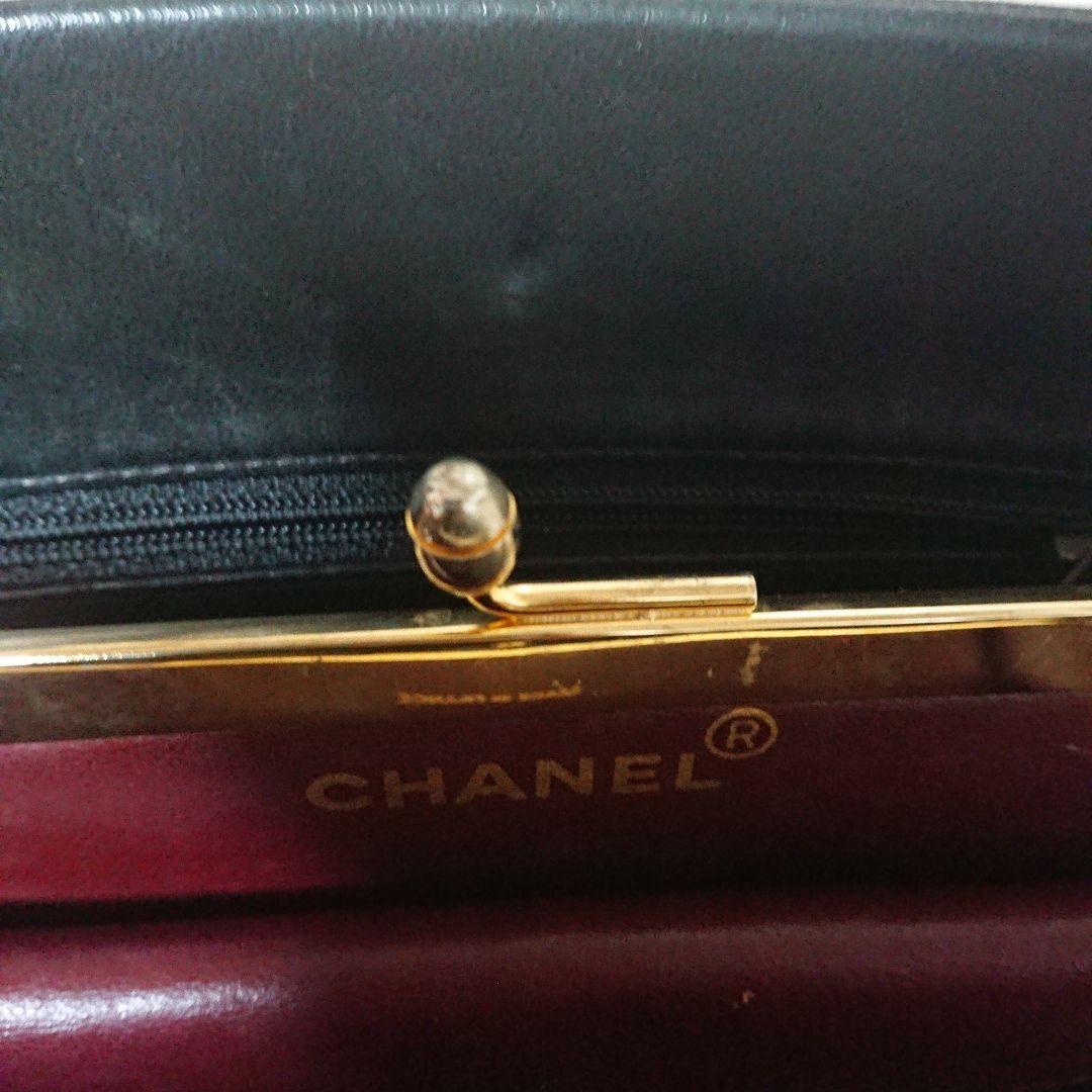 最終‼️極美品❤CHANELハンドバッグ Vステッチブラック レザー 2way