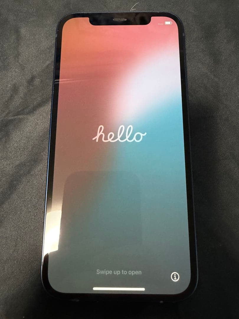 Apple iPhone 12 256GB ブルー 本体 SIMフリー スマホ