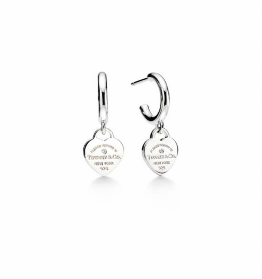Tiffany & Co. ハートチャーム ピアス