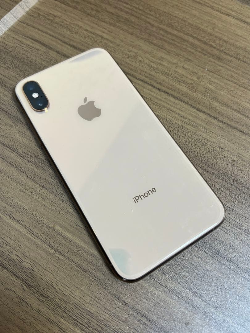 ジャンク品 iPhone XS 256GB ゴールド バッテリー96%