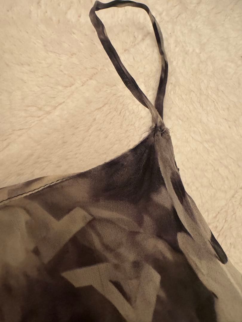 シャネル　シルクロゴストール付きキャミソール