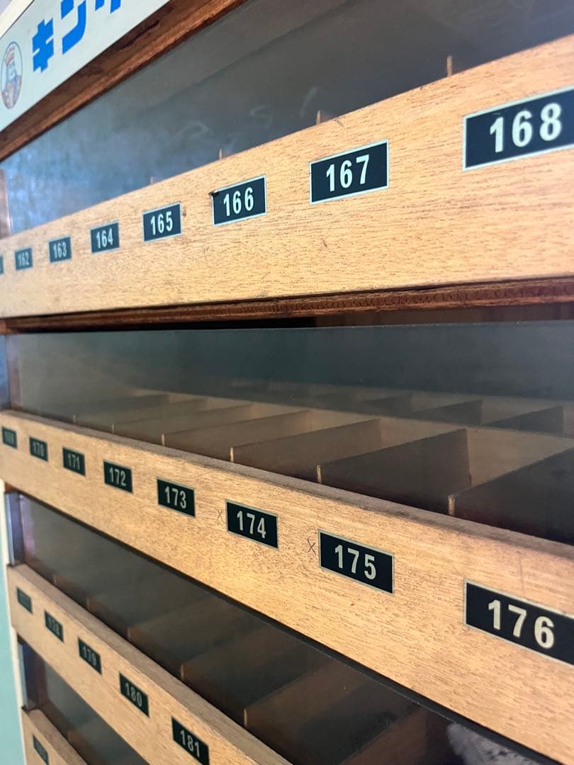 キング印 ミシン糸収納ケース 当時物 昭和レトロ 特大 インテリア アンティーク