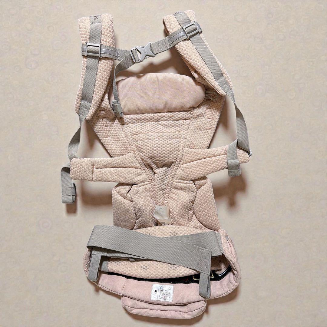 【極美品】エルゴベビー　オムニブリーズ　ピンククォーツ
