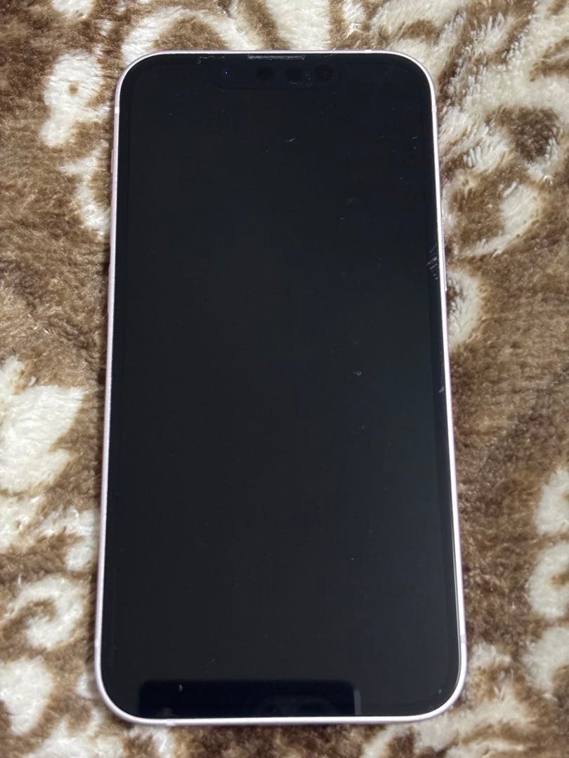 iPhone13 mini バッテリー純正100% ピンク　128GB