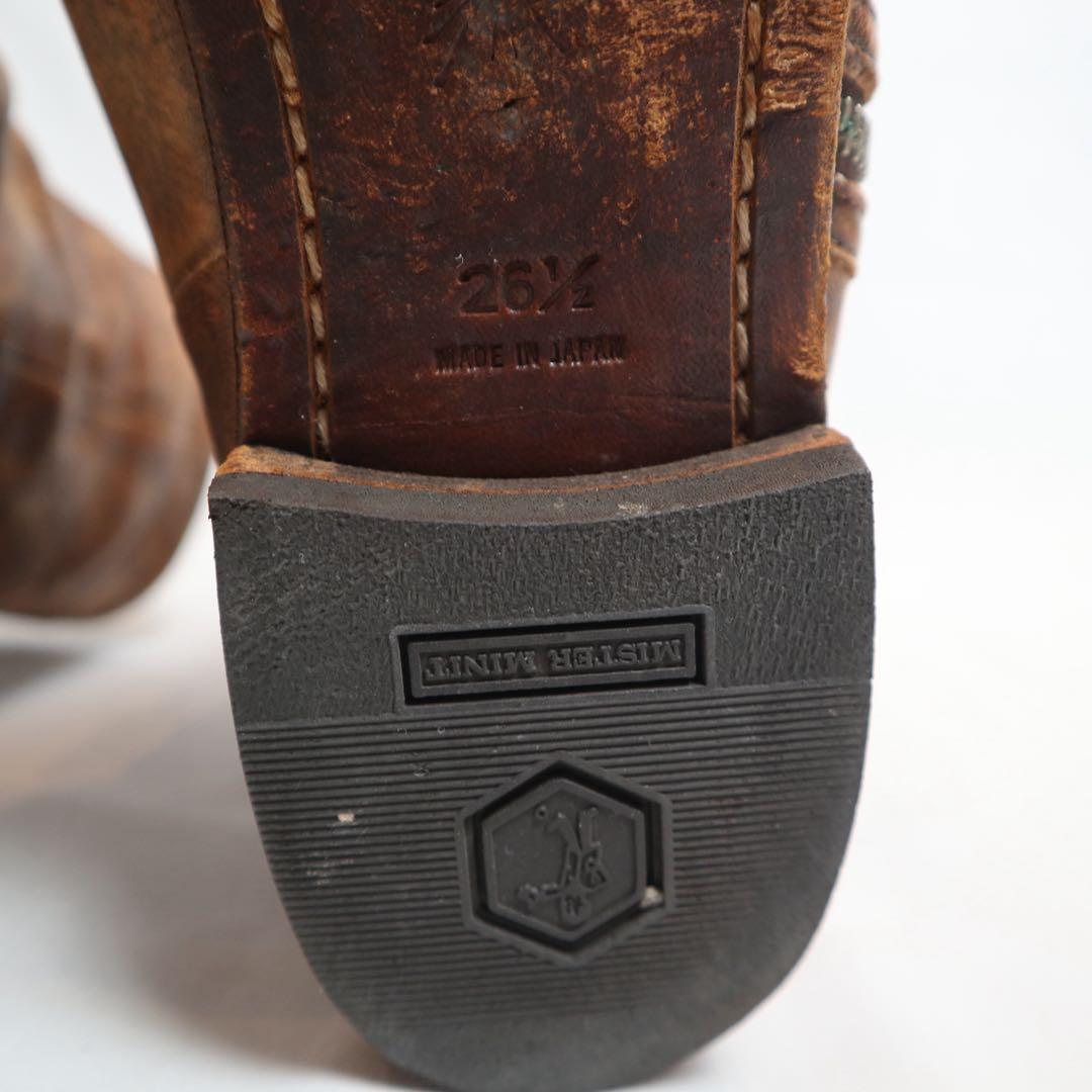 靴 00s mihara yasuhiro side zip boots