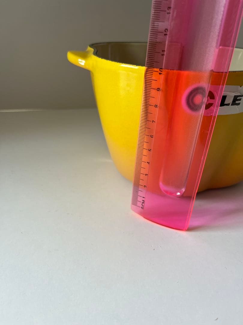 廃盤　ルクルーゼ　ココットピーマン　イエロー