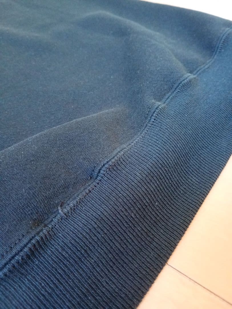 80s USA製 ブラック Russell Athletic ラッセル L