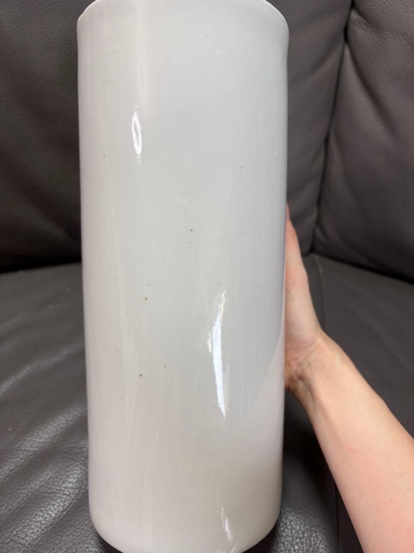 花瓶　花入れ　置物　鳥　鶴