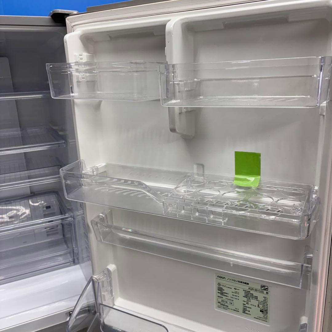 658 AQUA 大型冷蔵庫　格安　300L強　355L 小型　まとめ購入割有り