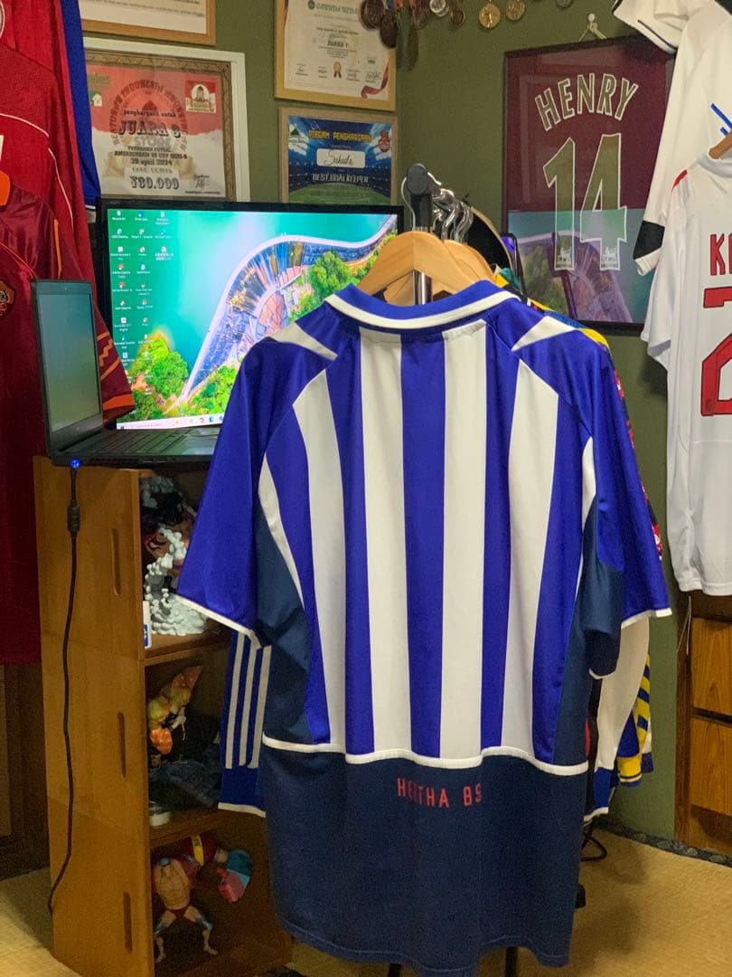 HERTHA BSC サッカーユニフォーム 半袖