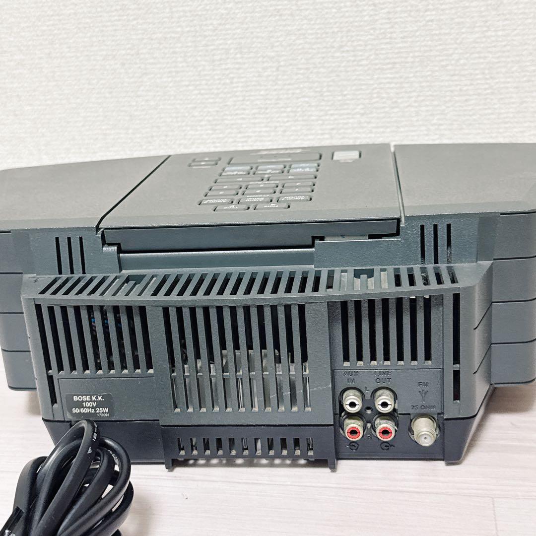 2421【動作美品】BOSE wave Radio cd AWRC0G ブラック