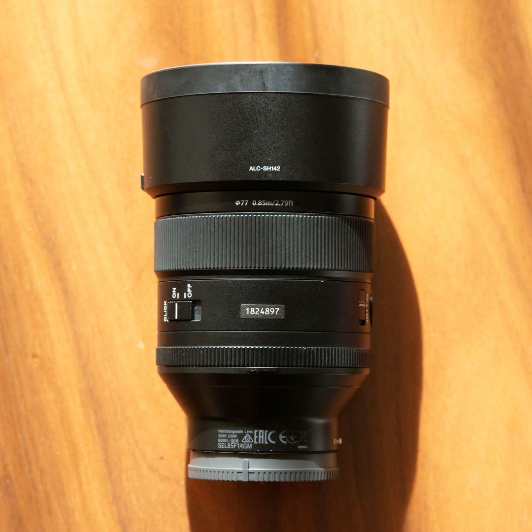 SONY FE 85mm F1.4 GM レンズ