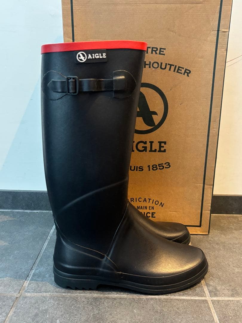 AIGLE レインブーツ　シャンタベル①