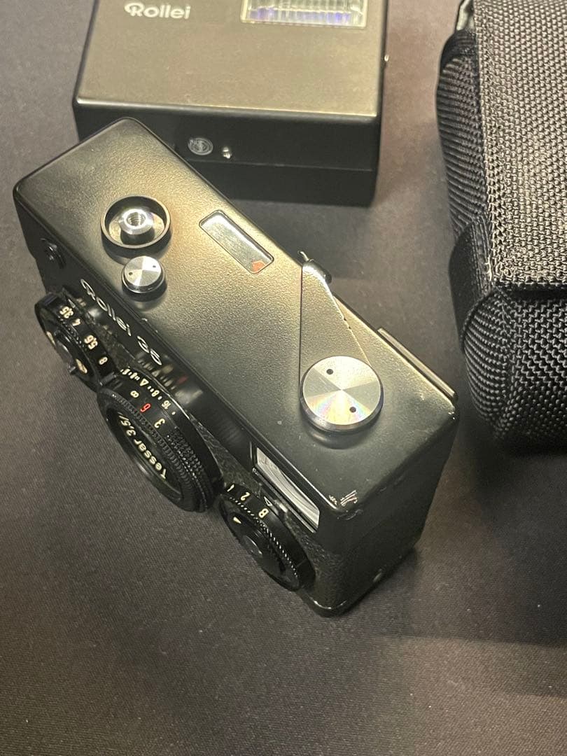 Rollei 35 コンパクトフィルムカメラ フラッシュ付き　oh済み