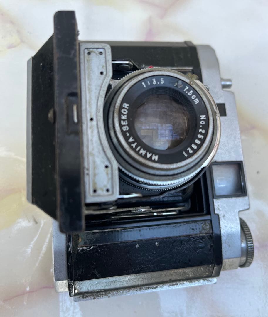 MAMIYA6後期型/1950年1:3.5 7.5cmジャンク(K28)