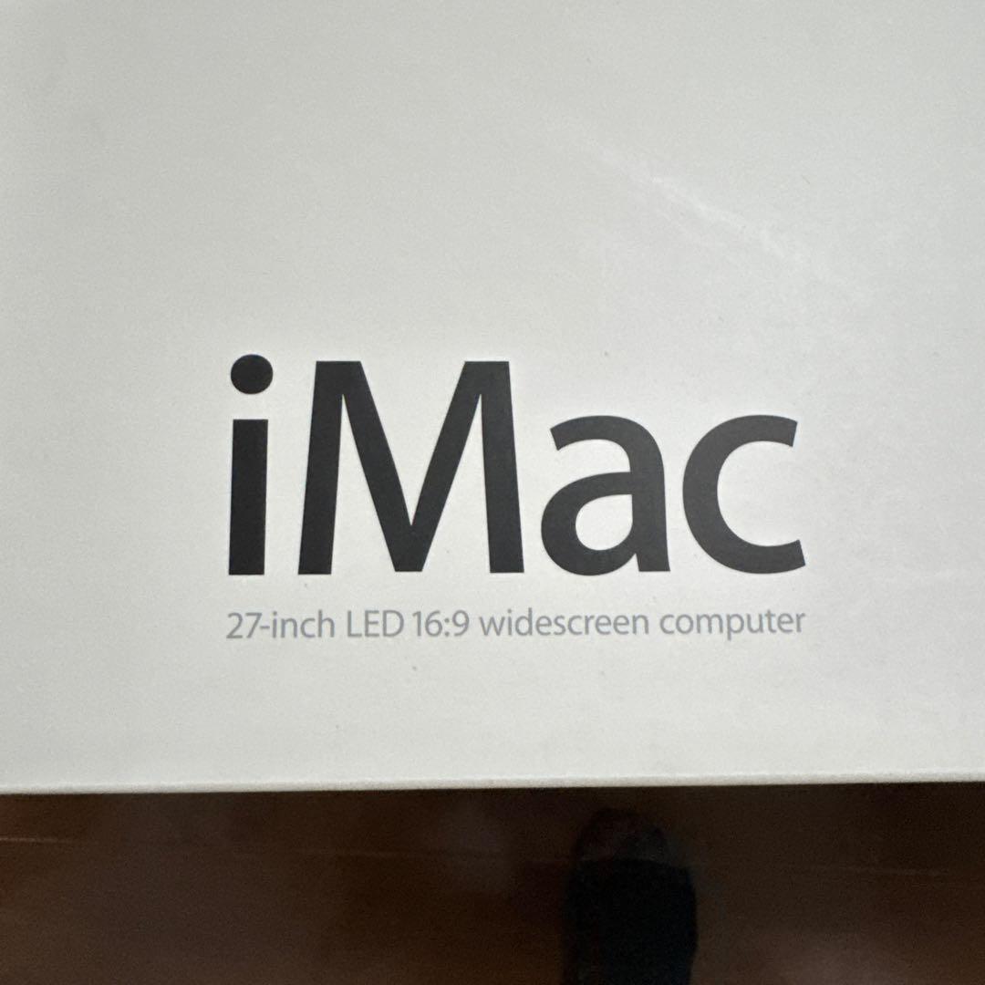 iMac 2009late 27インチ ジャンク（本体のみ）