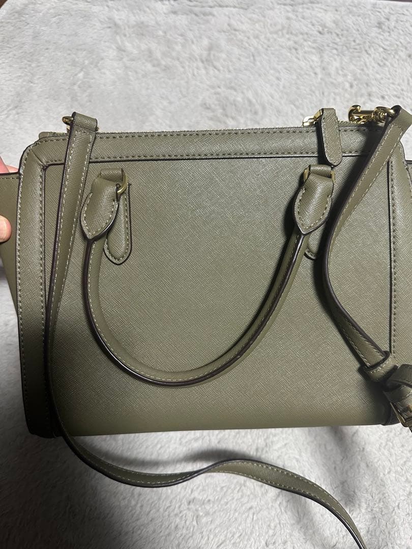 Ralph Lauren オリーブグリーン ハンドバッグ
