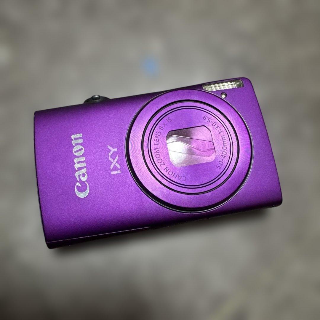 美品　人気色　Canon IXY 600F パープル