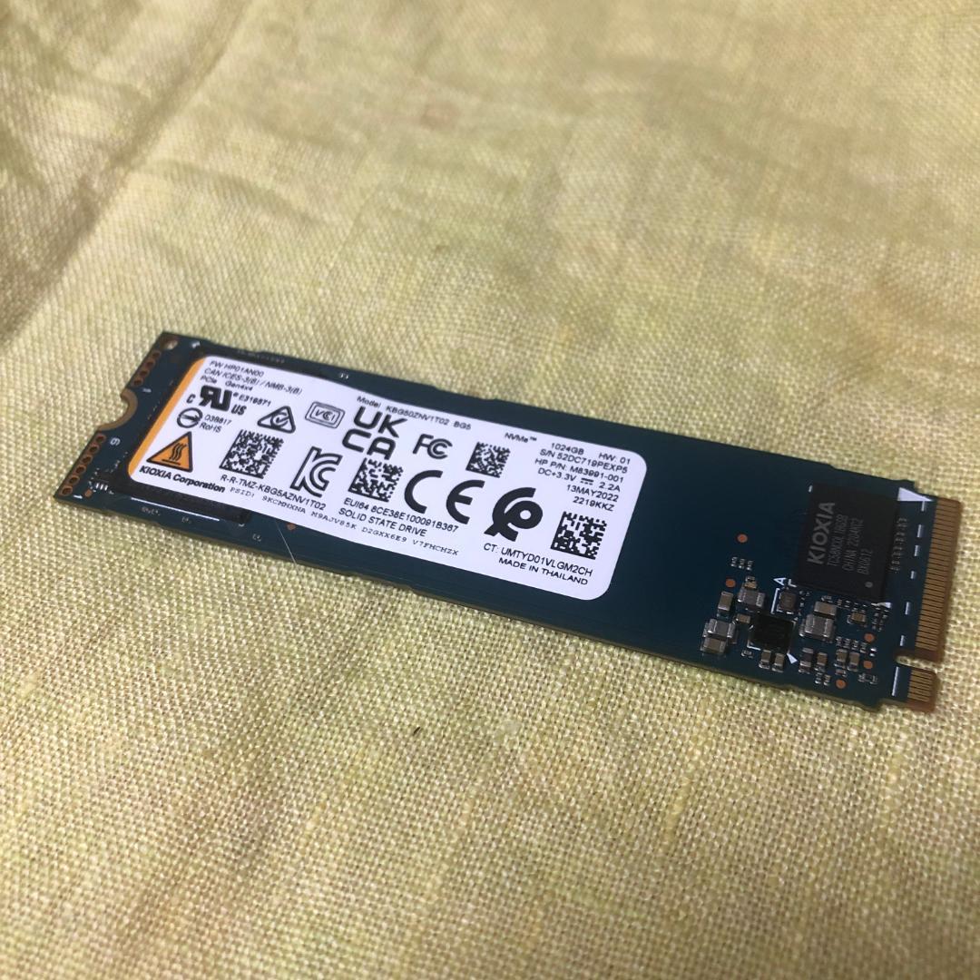 【1024GB Gen4】KIOXIA(日本製) M.2 NVMe SSD