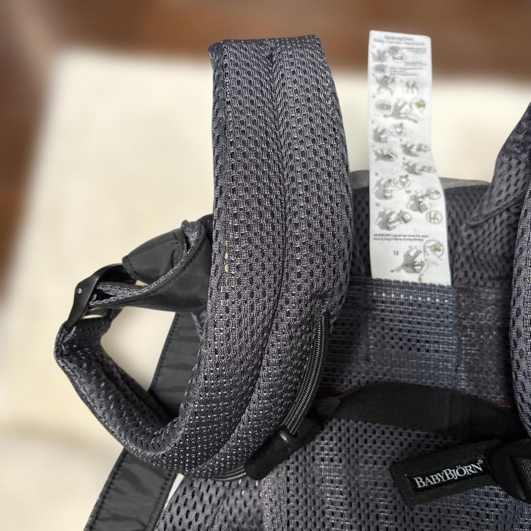 【美品】BABY BJORNハーモニー ベビーキャリア アンスラサイト