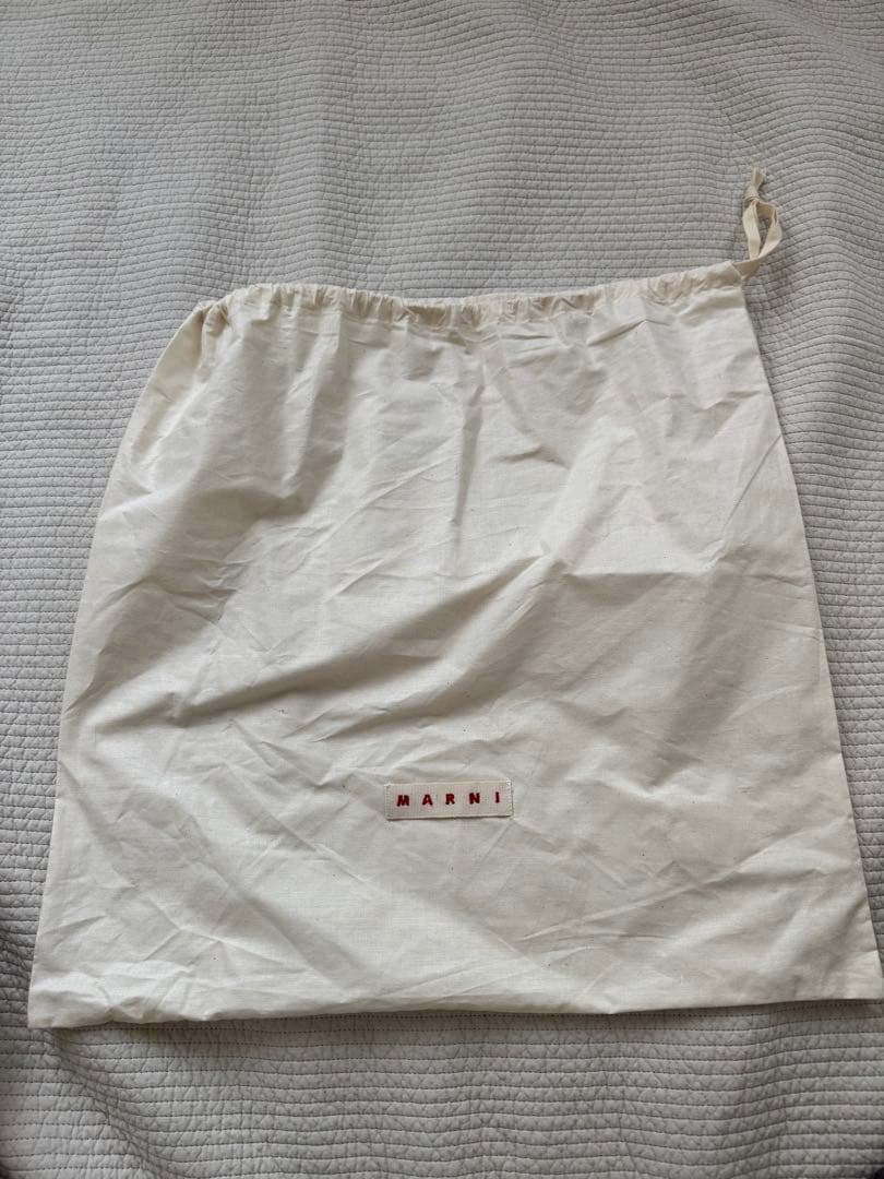 MARNI マーケット　ピクニックバッグ　ウルトラマリン