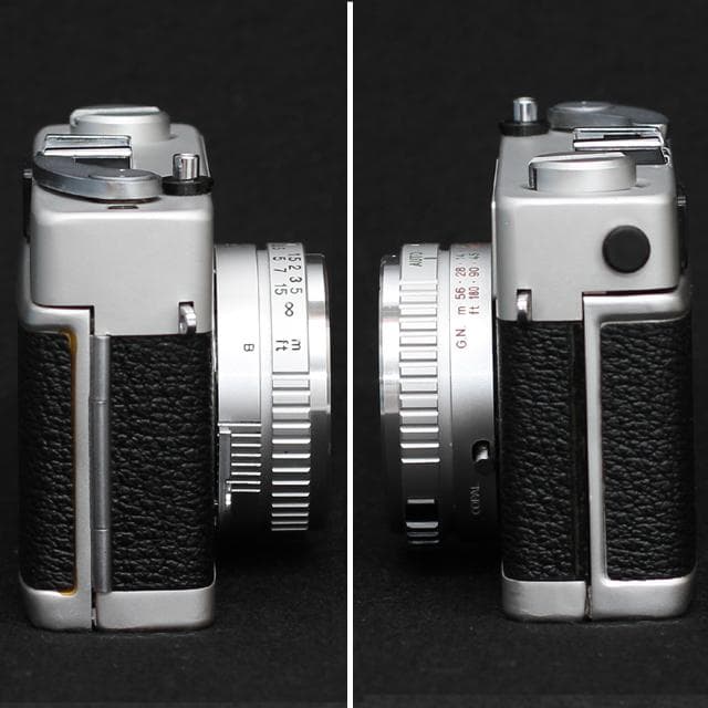 -500- KONICA コニカC35 フラッシュマチック　分解整備済完動美品