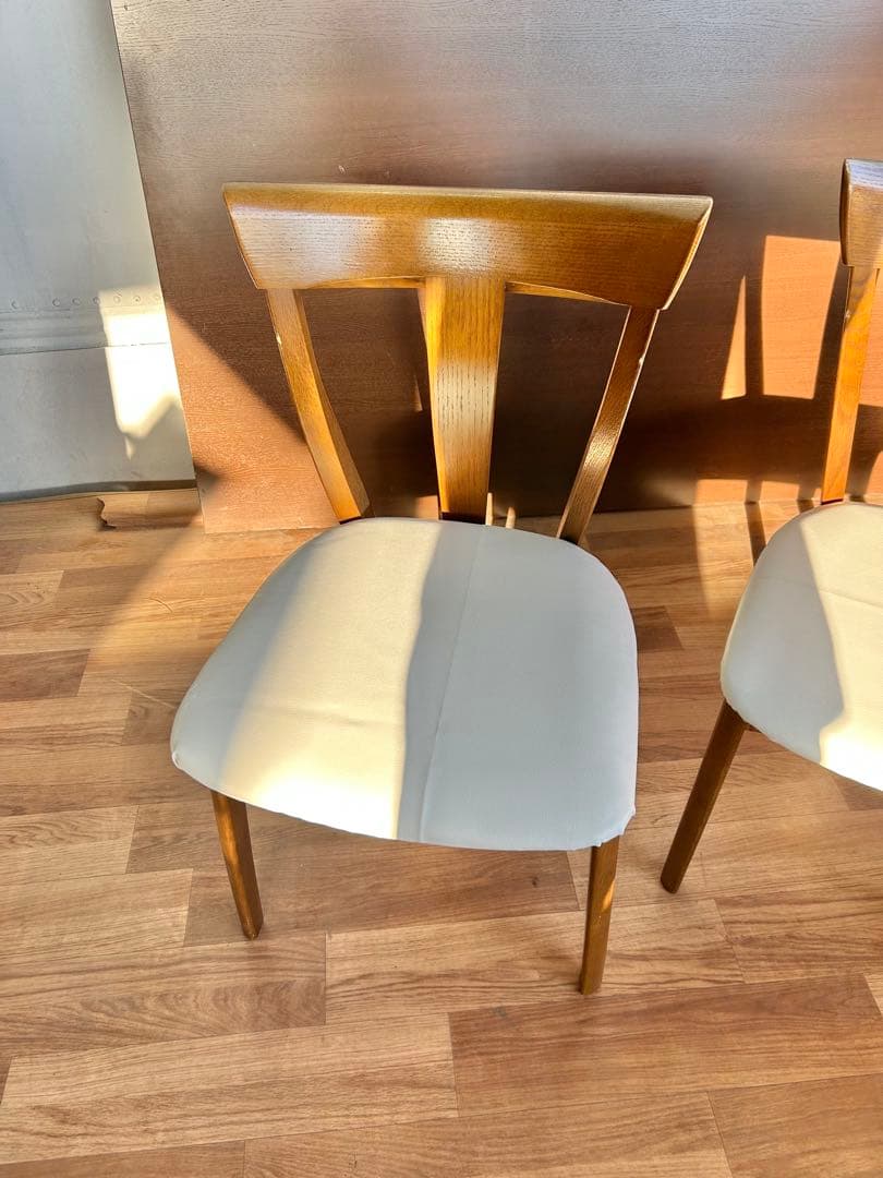 717 飛騨家具 シラカワ ダイニングチェア2脚 北欧 ナチュラル　セット　美品