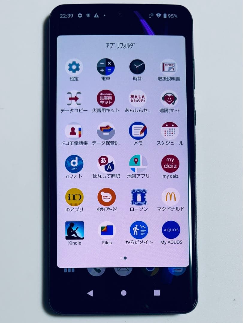 256G AQUOS zero2 SH-01M docomo SIMフリー