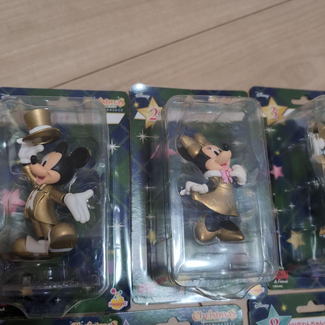 ハッピーくじ　ディズニーオーナメント　セミコンプ