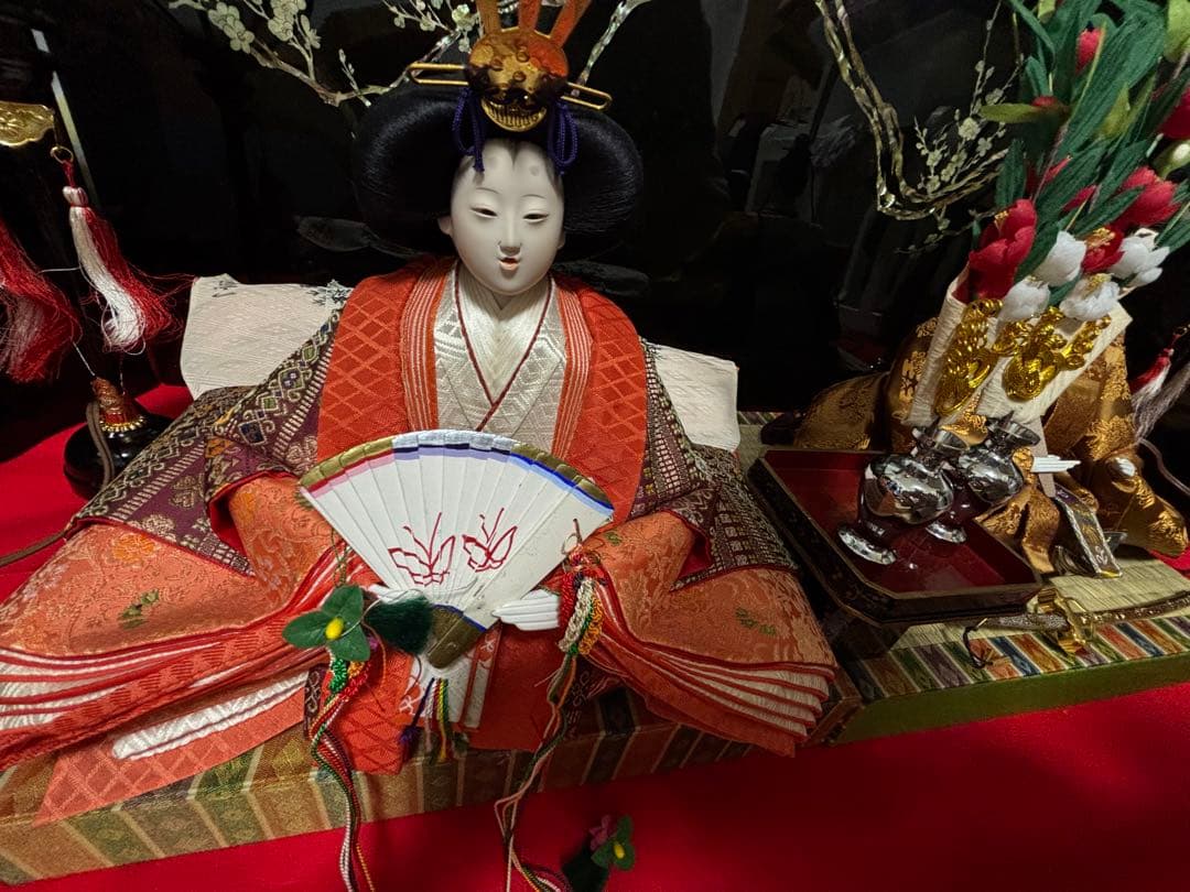 値下げ交渉可能！　美品　高級品　雛人形　親王飾り平安一甫　本製品　115センチ