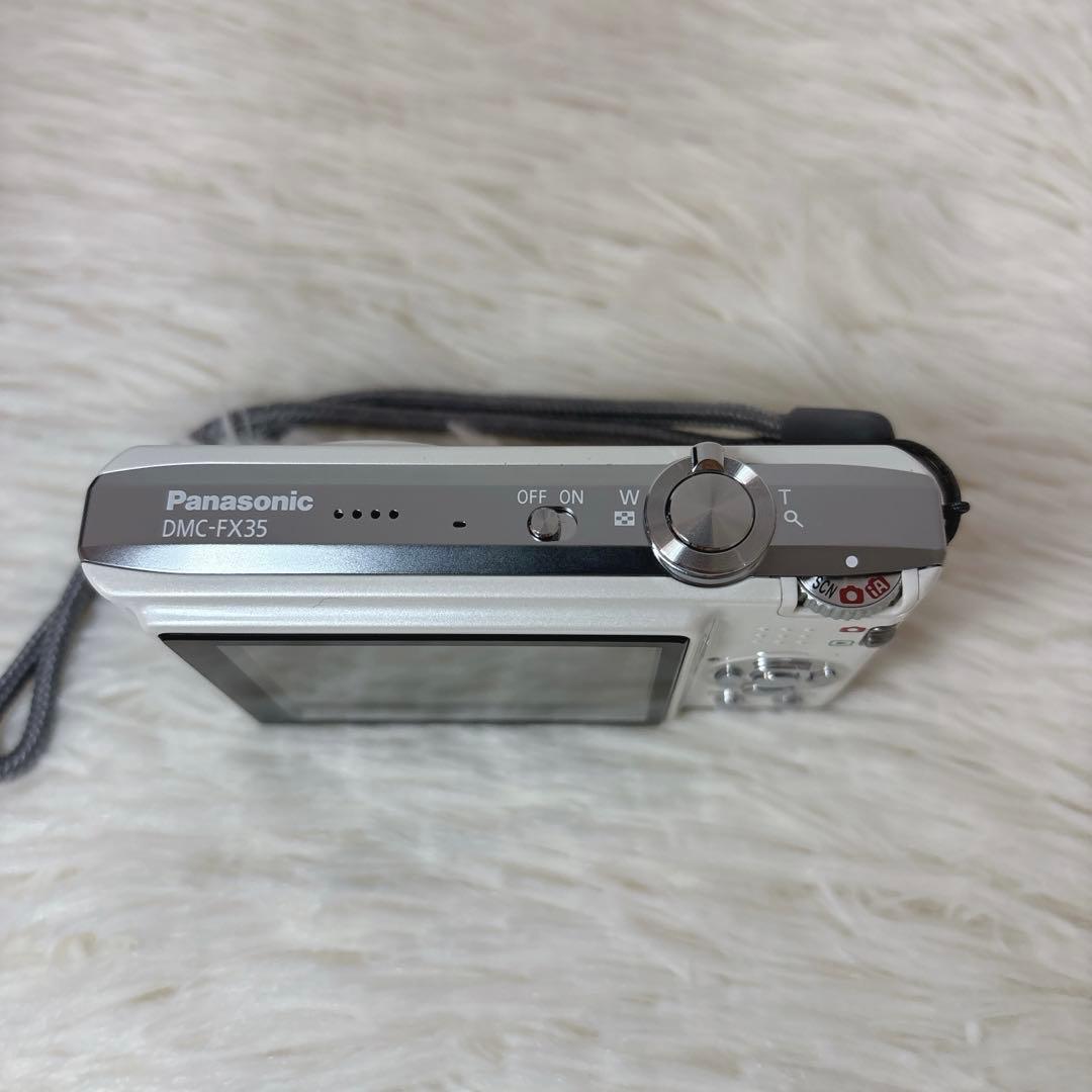 【美品】 Panasonic LUMIX FX35 ホワイト 付属品付