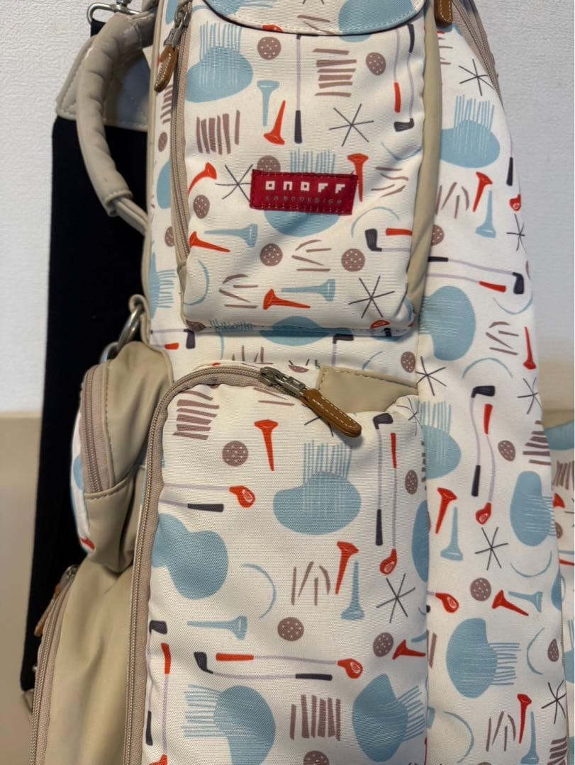 【送料込み】廃盤希少品　オノフ　キャディバッグ レディース　数量限定品