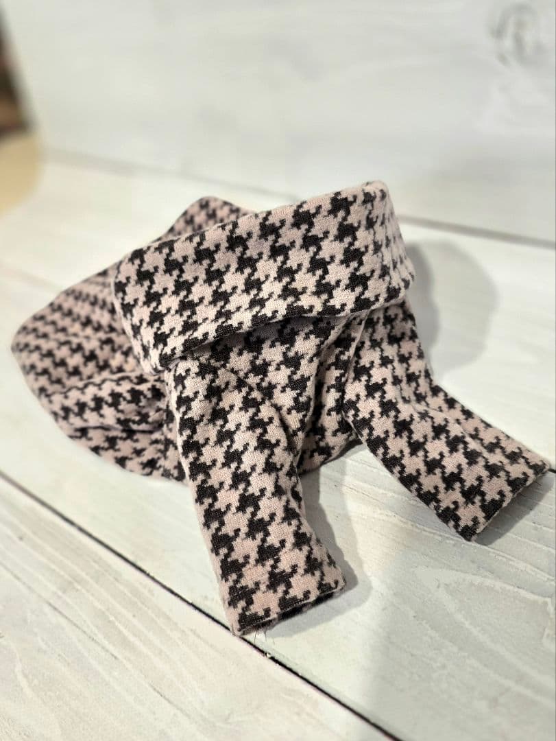 アトリエgg ワンピース 千鳥格子 ピンク サロン予約完売品