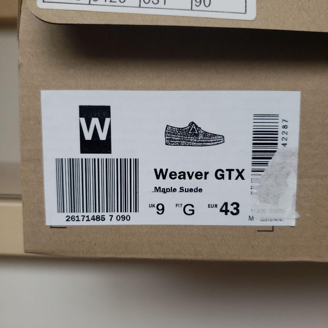 【未使用】Clarks Weaver GTX GORE-TEX vibram