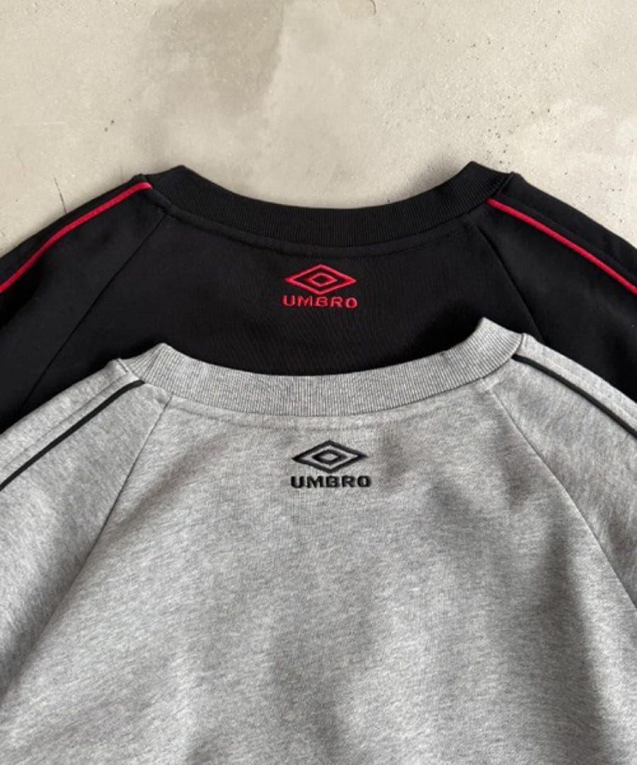 さ*や様 【 UMBRO×ONCILY 】パイピングドローコードスウェット