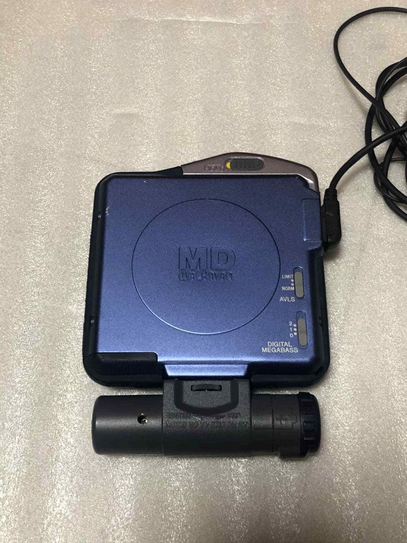 SONY　ソニー　MZ-E44グリーン　ポータブルMDプレーヤー