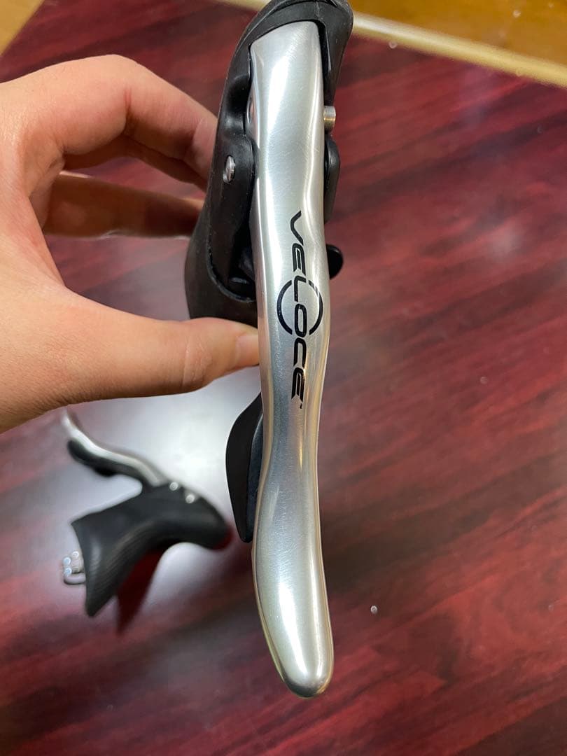 CAMPAGNOLO VELOCE シフター シルバー　左右　新品
