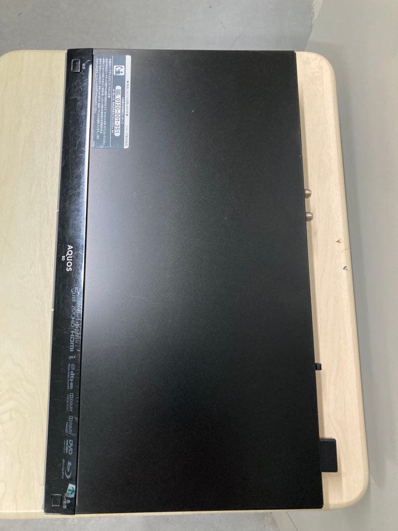 1TB リモコン美品　シャープ　AQUOS ブルーレイ　BD-HDW 80