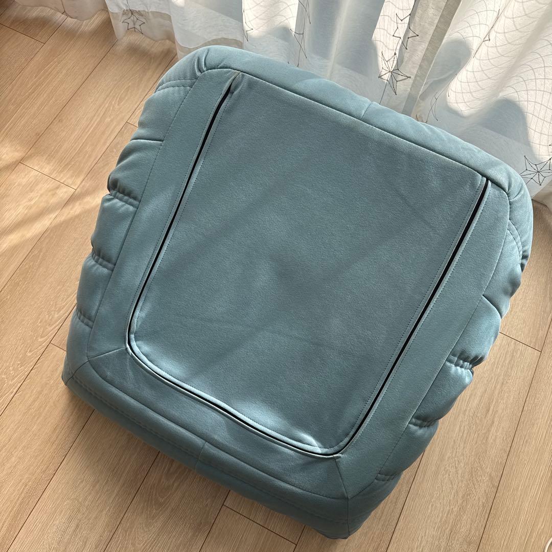 リーンロゼ ロゼトーゴミニ ブルー系 Mランク張地/人工皮革/販売価格17万円