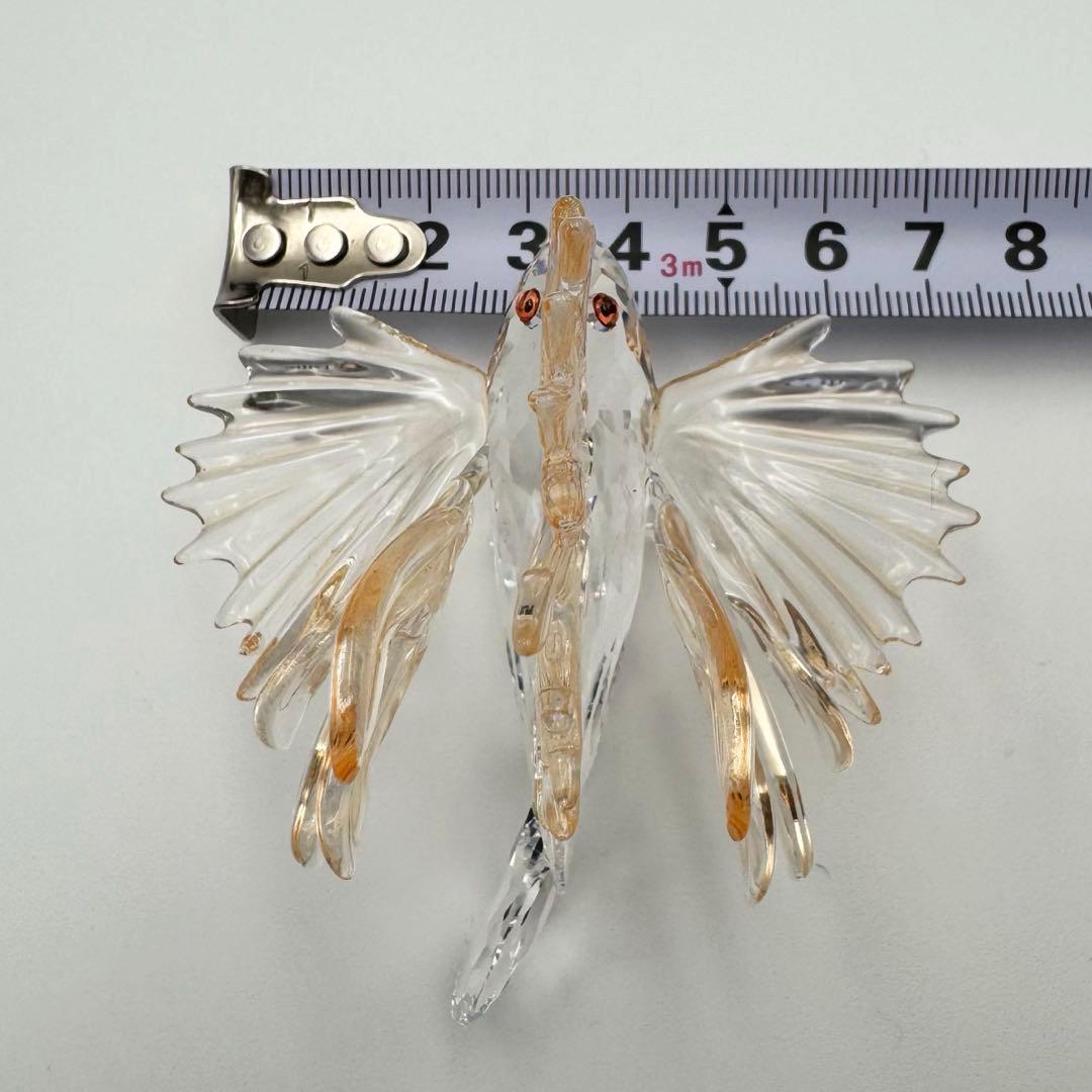 希少 廃盤品✨スワロフスキー カサゴ ライオンフィッシュ 置物 クリスタル