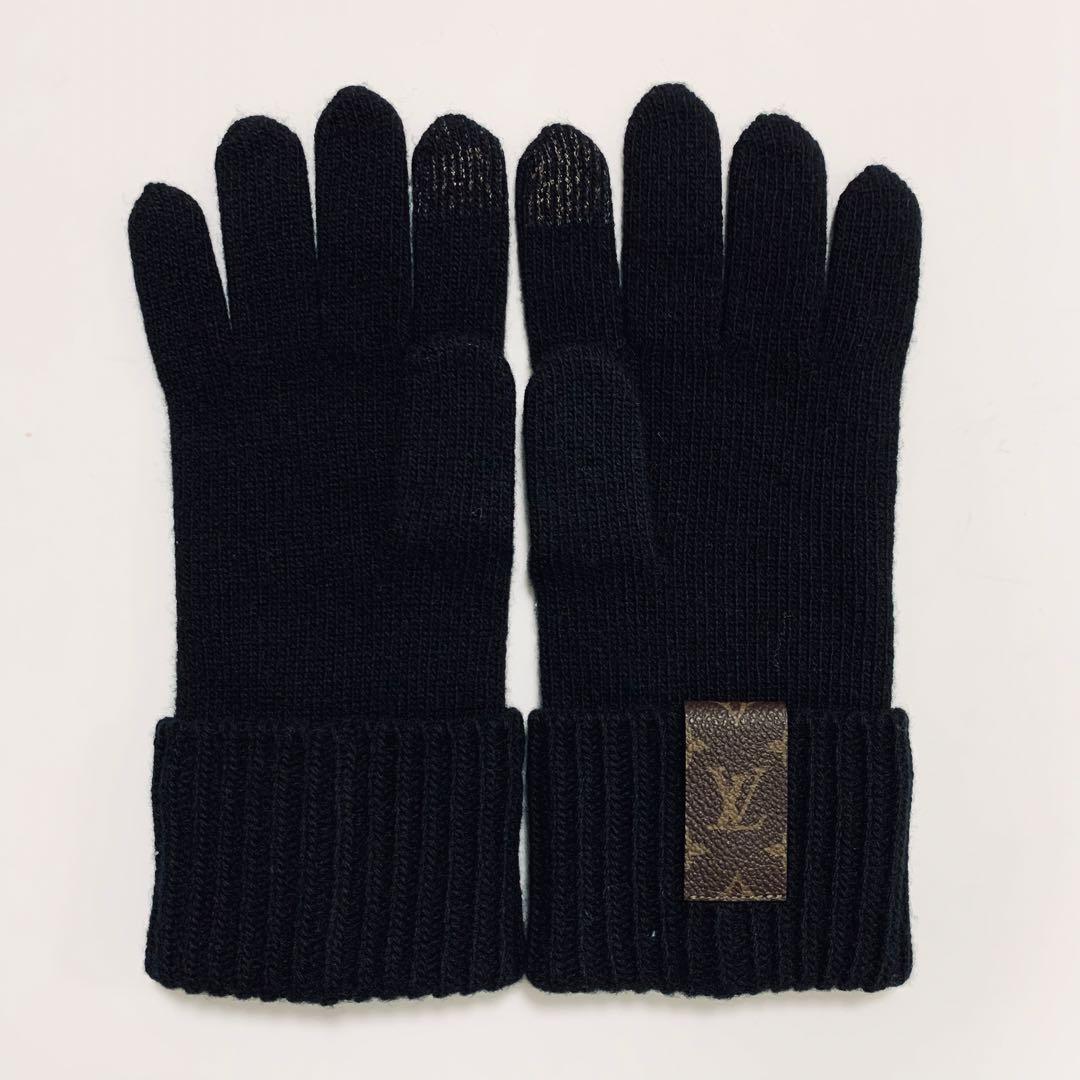 LOUIS VUITTON ルイヴィトン グローブ・マイユ LV メダリオン