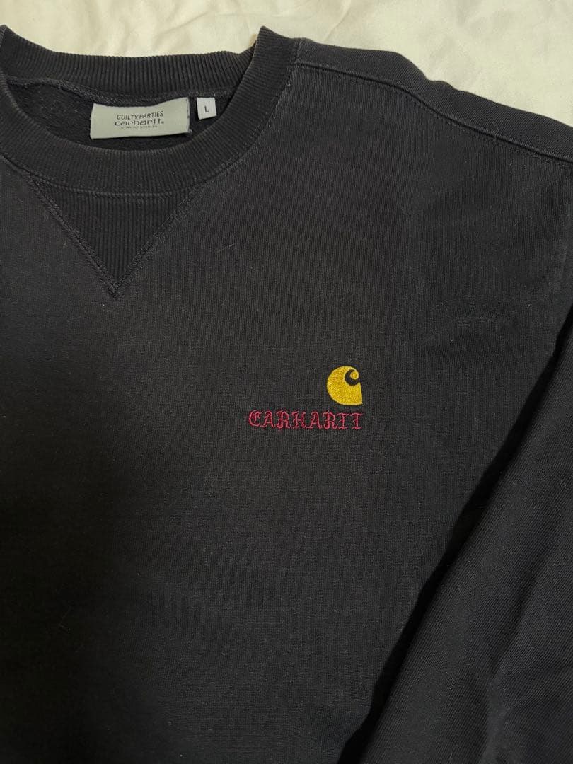カーハート ワコマリア スウェット 黒　L