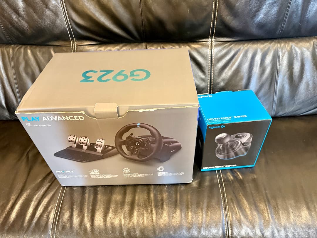 Logitech G923 ハンコン＋シフター