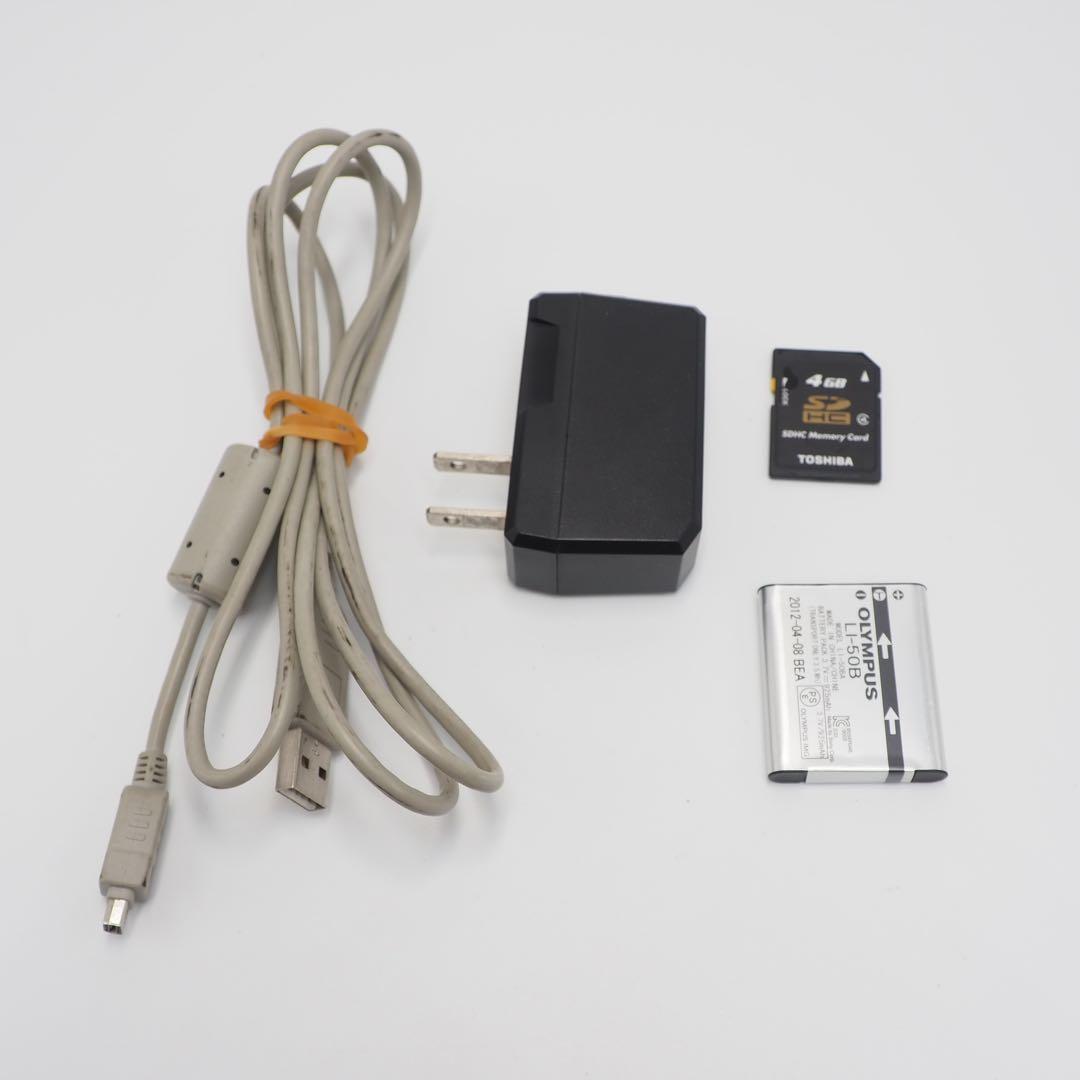 デジタルカメラ OLYMPUS SZ-14 別売りSDカード付！ 動作良好