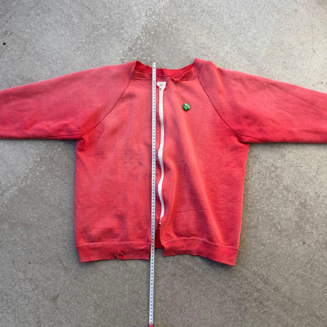 鬼フェード vintage sweat ジップアップ ビンテージ グランジ