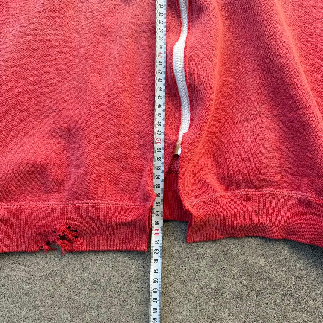 鬼フェード vintage sweat ジップアップ ビンテージ グランジ