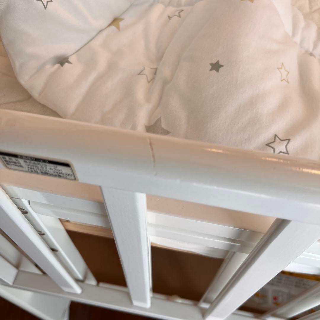 【送料込み】KATOJI ハイポジション ミニ ベビーベッド 02028